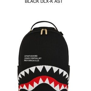 Sprayground Black Shark Mini Backpack